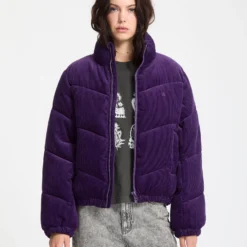 Cord'N Stone Puff Jacket - Acai