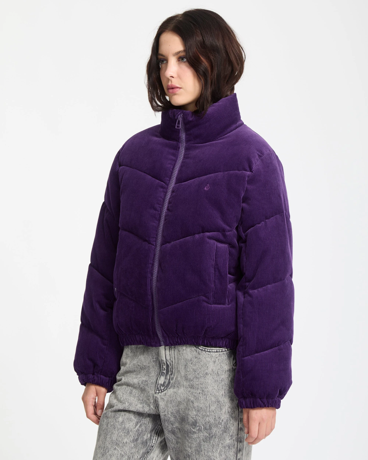 Cord'N Stone Puff Jacket - Acai 10 Cord'N Stone Puff Jacket - Acai - Image 8