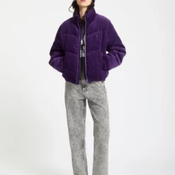 Cord'N Stone Puff Jacket - Acai 22 Cord'N Stone Puff Jacket - Acai -Volcom Store B1732502 ACI 31