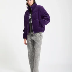 Cord'N Stone Puff Jacket - Acai 18 Cord'N Stone Puff Jacket - Acai -Volcom Store B1732502 ACI 5