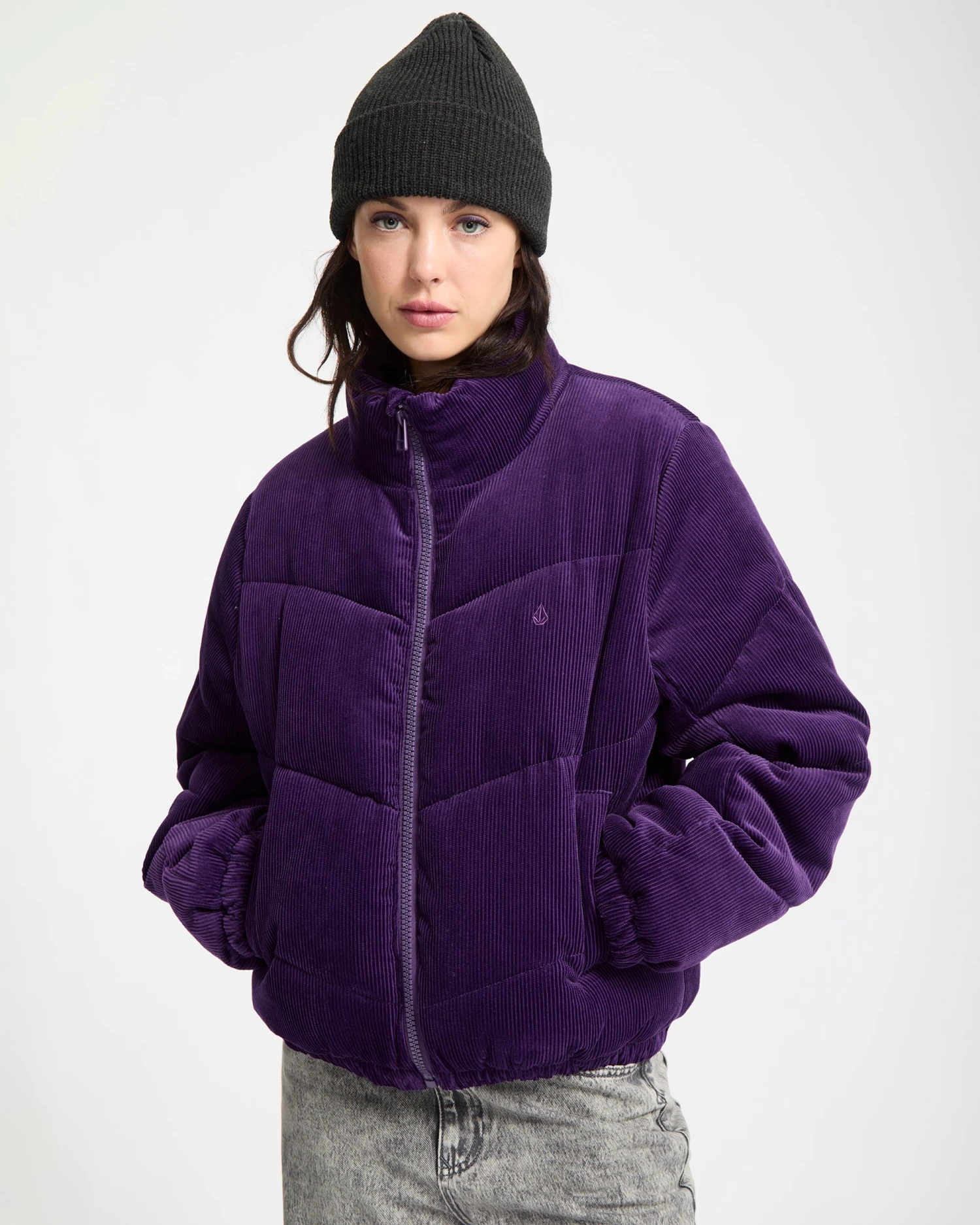 Cord'N Stone Puff Jacket - Acai 8 Cord'N Stone Puff Jacket - Acai - Image 6