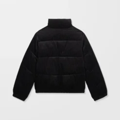 Cord'N Stone Puff Jacket - Black -Volcom Store B1732502 BLK 33