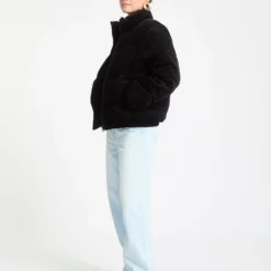 Cord'N Stone Puff Jacket - Black -Volcom Store B1732502 BLK 6