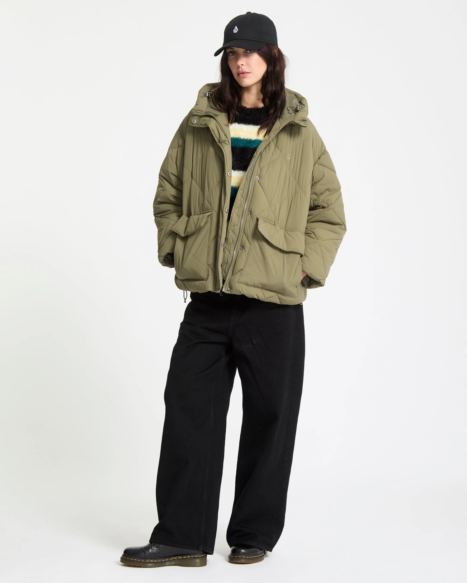 Out Of Boxy Puff Jacket - Wintermoss 10 Out Of Boxy Puff Jacket - Wintermoss - Image 8