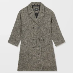 Eastcoat Coat - Black White 27 Eastcoat Coat - Black White -Volcom Store B1732504 BWH 32