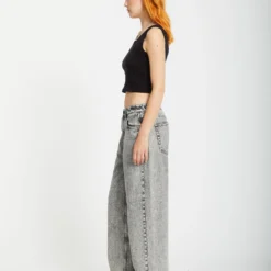 Beeggy Jeans - GREY VINTAGE 18 Beeggy Jeans - GREY VINTAGE -Volcom Store B1912500 GVN 5