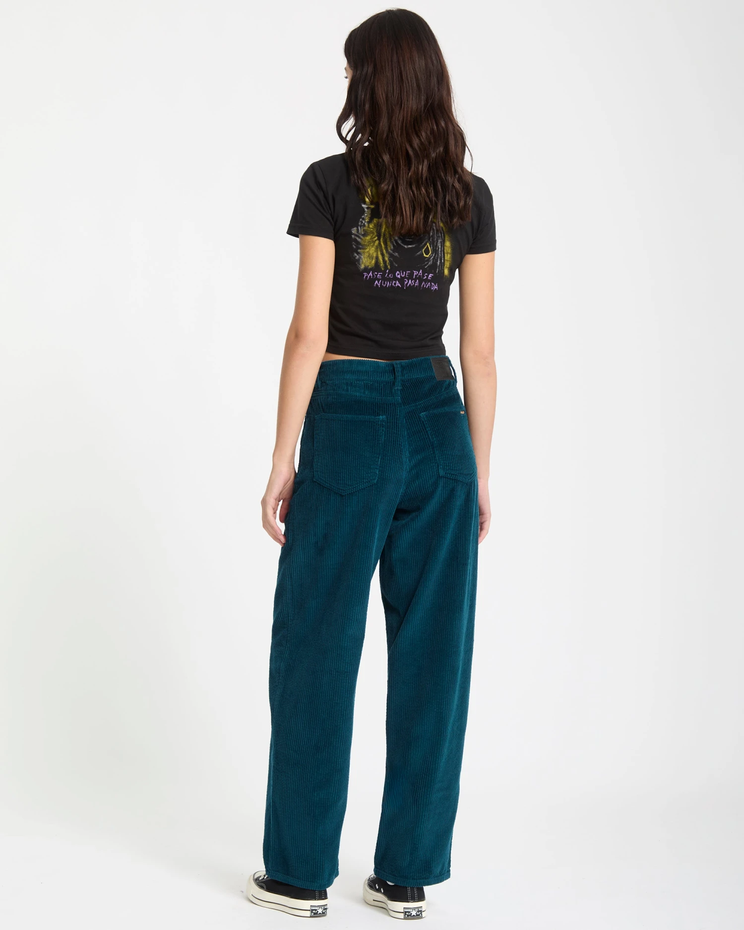 Weellow II Corduroy Trousers - Emerald Green 4 Weellow II Corduroy Trousers - Emerald Green - Image 2