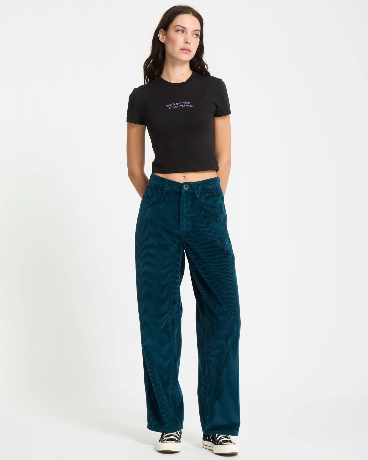 Weellow II Corduroy Trousers - Emerald Green 8 Weellow II Corduroy Trousers - Emerald Green - Image 6