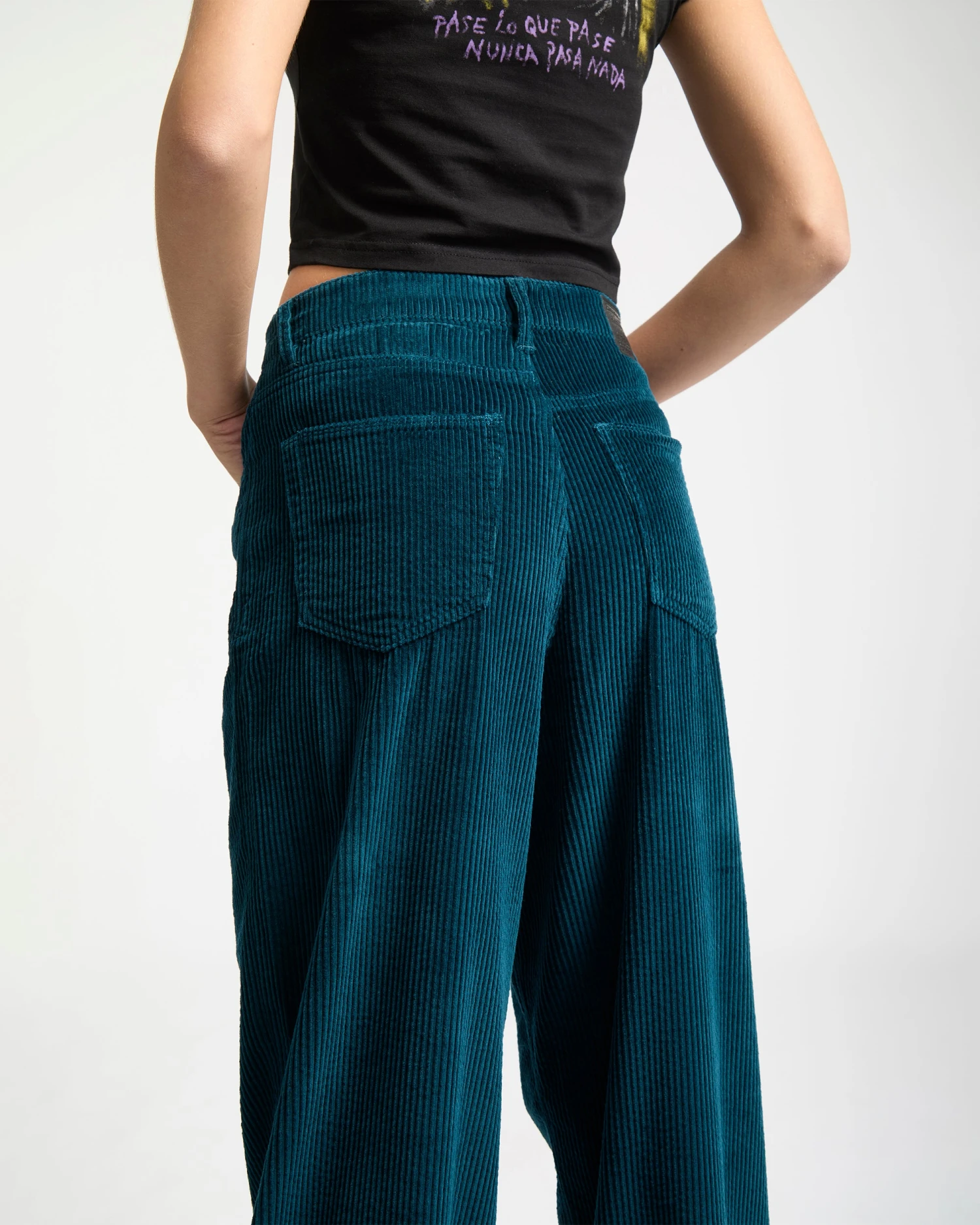 Weellow II Corduroy Trousers - Emerald Green 6 Weellow II Corduroy Trousers - Emerald Green - Image 4