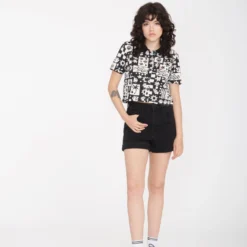 Weellow Denim Short - BLACK -Volcom Store B2012300 BLK 3 4c07a723 dae0 47e2 a558 b1432f4849f5