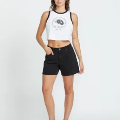 Stoned Boyfriend Short - BLACK -Volcom Store B2012500 BLK 6