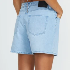 Stoned Boyfriend Short - BLUE BIRD -Volcom Store B2012500 BRB 2