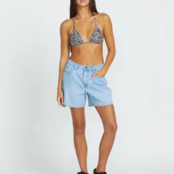 Stoned Boyfriend Short - BLUE BIRD -Volcom Store B2012500 BRB 6