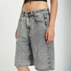 Beeggy Denim Short - GREY VINTAGE -Volcom Store B2012504 GVN 1