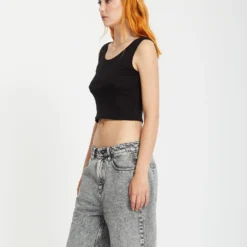 Beeggy Denim Short - GREY VINTAGE -Volcom Store B2012504 GVN 5