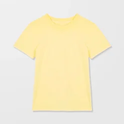 Solid Stone Emb T-Shirt - Dawn Yellow -Volcom Store B3512204 DNY 32