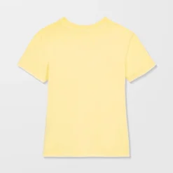 Solid Stone Emb T-Shirt - Dawn Yellow -Volcom Store B3512204 DNY 33