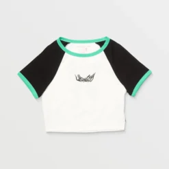 Alix 2 T-shirt - BLACK WHITE -Volcom Store B3512506 BWH 7