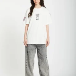 Alix 3 T-shirt - STAR WHITE 15 Alix 3 T-shirt - STAR WHITE -Volcom Store B3512507 SWH 5