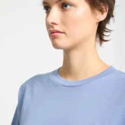 Stone Blanks Up T-Shirt - Carolina Blue -Volcom Store B3512509 CNA 3