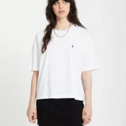 Stone Blanks Up T-Shirt - White