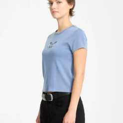 Have A Clue T-Shirt - Carolina Blue -Volcom Store B3532505 CNA 30