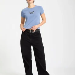 Have A Clue T-Shirt - Carolina Blue -Volcom Store B3532505 CNA 31