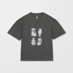 Vaderetro 1 T-Shirt - Vintage Black -Volcom Store B3532509 VBK 32