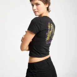 Moove On T-Shirt - Black 15 Moove On T-Shirt - Black -Volcom Store B3532512 BLK 6