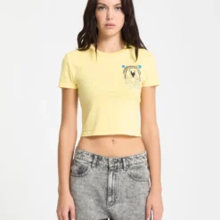 Moove On T-Shirt - Dawn Yellow