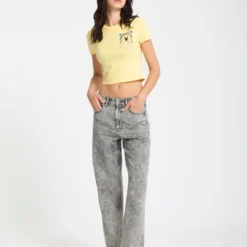 Moove On T-Shirt - Dawn Yellow -Volcom Store B3532512 DNY 31