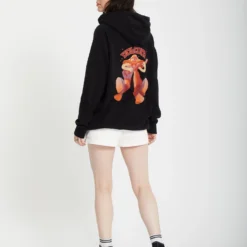 Truly Stoked Hoodie - BLACK -Volcom Store B4112501 BLK 2