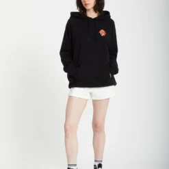 Truly Stoked Hoodie - BLACK -Volcom Store B4112501 BLK 6