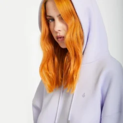 Stone Heart Up Hoodie - DUSTY LAVENDER -Volcom Store B4112509 DLV 1