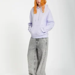 Stone Heart Up Hoodie - DUSTY LAVENDER -Volcom Store B4112509 DLV 6