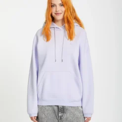 Stone Heart Up Hoodie - DUSTY LAVENDER