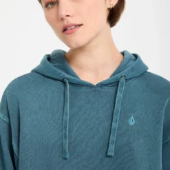 Stone Soft Hoodie - Emerald Green -Volcom Store B4132500 EMG 4