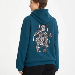 Vaderetro Hoodie - Emerald Green