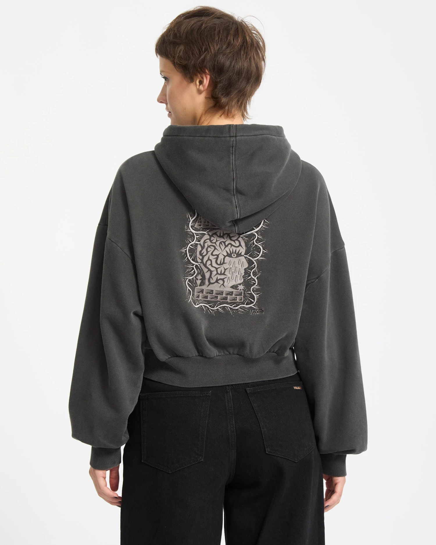 Vaderetro Hoodie - Vintage Black 4 Vaderetro Hoodie - Vintage Black - Image 2