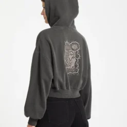 Vaderetro Hoodie - Vintage Black 22 Vaderetro Hoodie - Vintage Black -Volcom Store B4132510 VBK 8