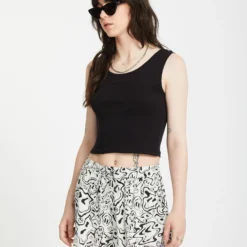 Volcomstone Tight Tank Top- BLACK 11 Volcomstone Tight Tank Top- BLACK -Volcom Store B4512505 BLK 5