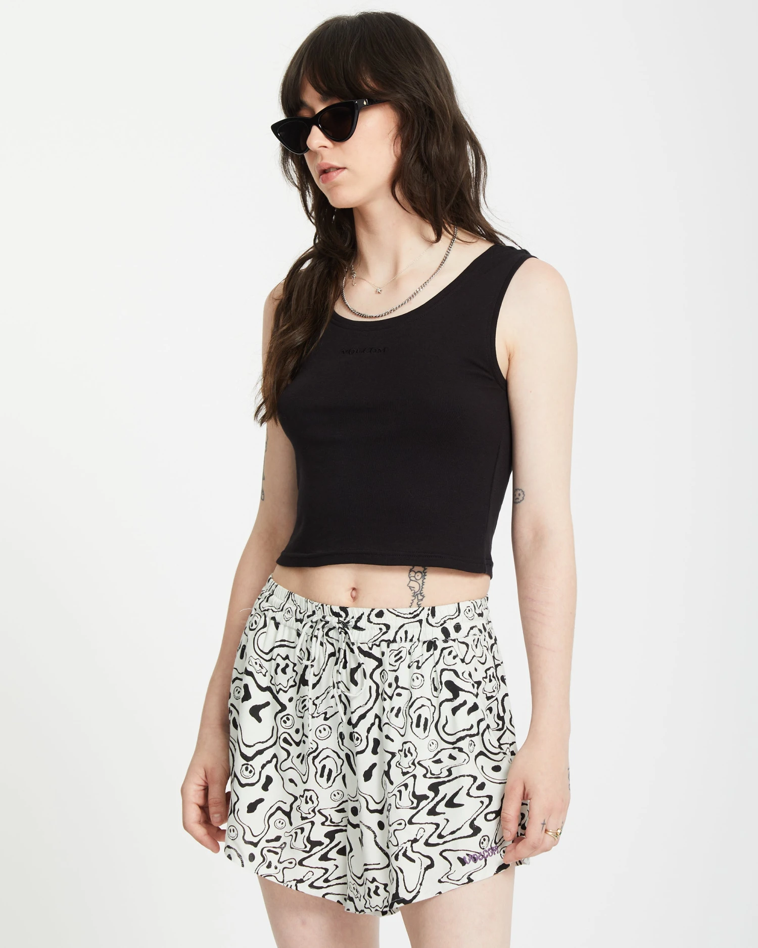 Volcomstone Tight Tank Top- BLACK 6 Volcomstone Tight Tank Top- BLACK - Image 4