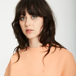 Stone Heart Up Sweatshirt - PALE PEACH -Volcom Store B4612507 PCH 1