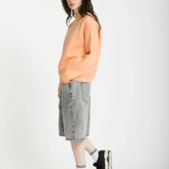 Stone Heart Up Sweatshirt - PALE PEACH -Volcom Store B4612507 PCH 2