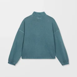 Stone Soft Quarter Zip Sweatshirt - Emerald Green 17 Stone Soft Quarter Zip Sweatshirt - Emerald Green -Volcom Store B4632502 EMG 33