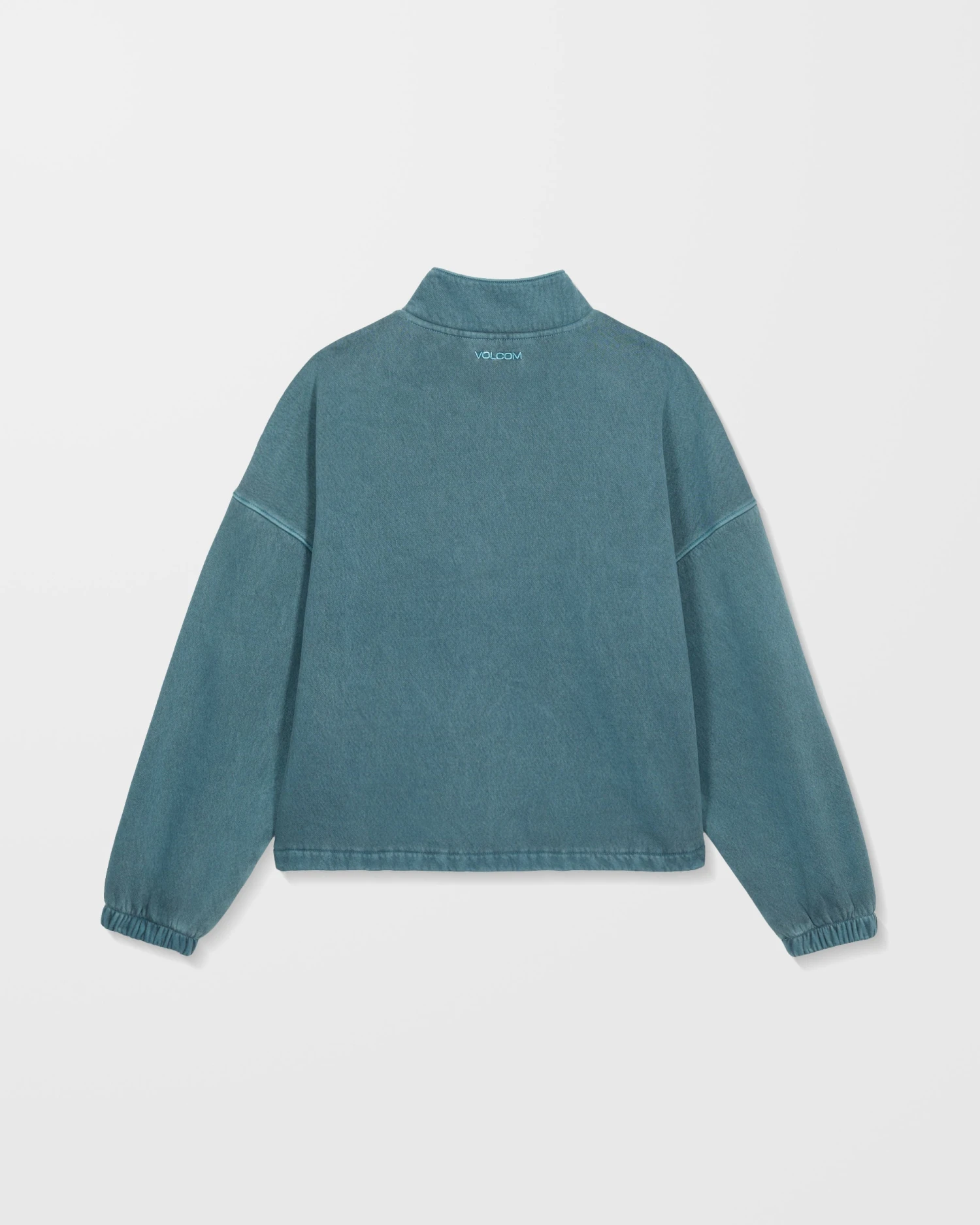 Stone Soft Quarter Zip Sweatshirt - Emerald Green 10 Stone Soft Quarter Zip Sweatshirt - Emerald Green - Image 8