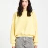 Piou Sherpa Sweatshirt - Dawn Yellow -Volcom Store B4632507 DNY 1