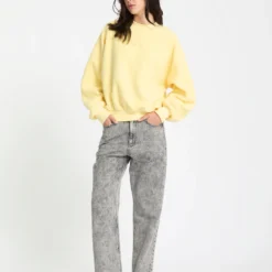 Piou Sherpa Sweatshirt - Dawn Yellow -Volcom Store B4632507 DNY 31