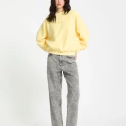 Piou Sherpa Sweatshirt - Dawn Yellow -Volcom Store B4632507 DNY 4