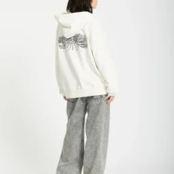 Alix Zip-up Hoodie - STAR WHITE -Volcom Store B4812501 SWH 3